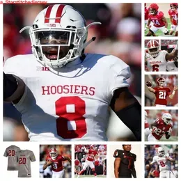 2023 Indiana Hoosiers Football Jersey 85 Anthony Miller Jr. 65 Carter Smith 6 Cam Camper 87 Ryan Miller 77 Joshua Sales Jr. 22 Jamari Sharpe 84 Aaron Steinfeldt