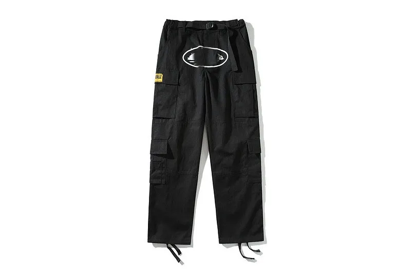Cortz Mens Cargo Pant Fashion Minus Designer Street Lose Jogger Kobiety proste spodnie Y2K Pants 533
