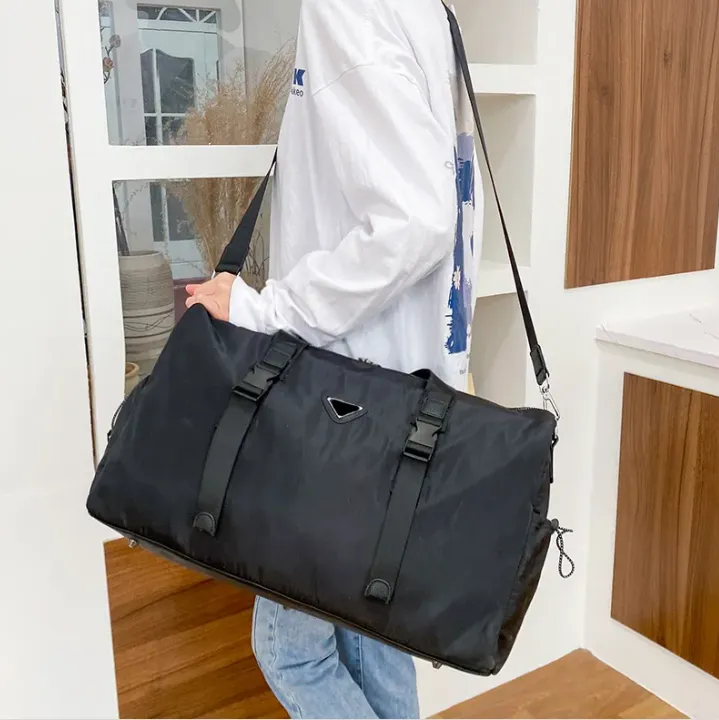 Bolso de lona de diseñador para mujeres, hombres, bolsos de gimnasio, bolso de viaje deportivo, bolsos de lona de gran capacidad, bolso de moda, venta al por mayor