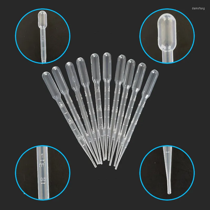 Wholesale 100 Pack 5ml Graduated Pasteur Pipettes Disposable Plastic