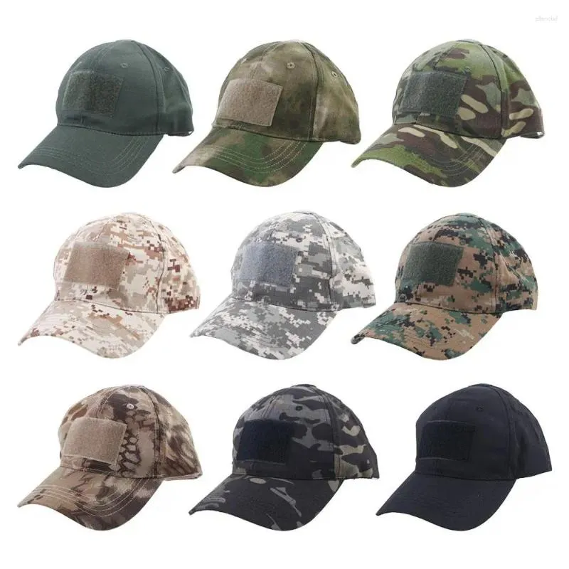 Ball Caps Ochrona Ochrona Outdoor dla mężczyzn Camouflage Army Camo Baseball Cap Python-wzrok python