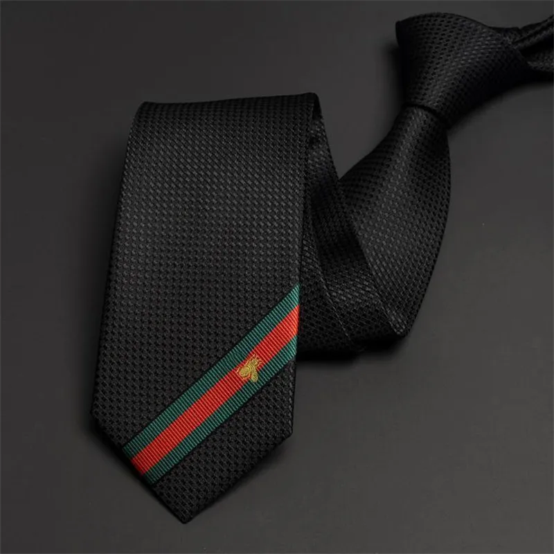 2023 Hommes Cravate Hommes Cravates De Luxe Cravates En Soie Soie Jacquard Noeuds Papillon Luxurys Designers Cravate D'affaires Mode Casual Cravates Différents Noeuds De Cravate Cravate Noire Avec Boîte