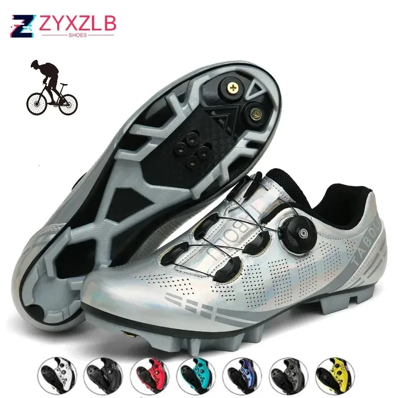 Klänningskor 2024 Cykel sneaker MTB -skor med män Cleat Road Dirt Bike Flat Racing Women Bicycle Mountain SPD MTB Shoes Zapatillas MTB 231108