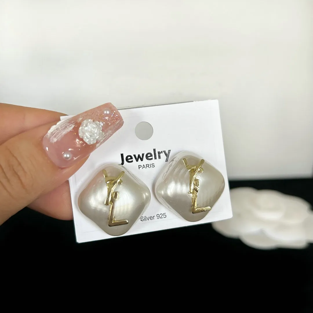 Designer Earrings, Wedding Necklace Earring Set: Sterling Silver