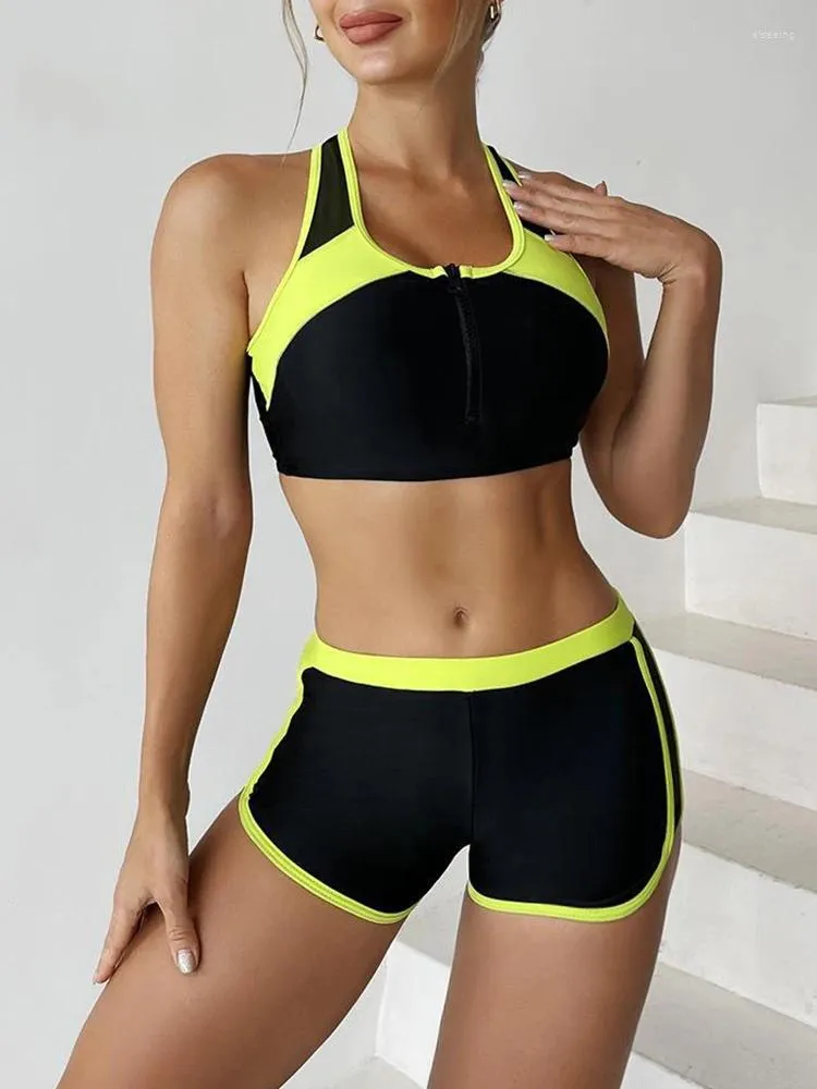 2023 Womens Zipper Sport Set Solid Two Piece  Prime