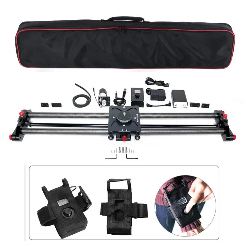 Premium Carbon Fiber Camera Slider: Motorized Dolly Track Rail for ...