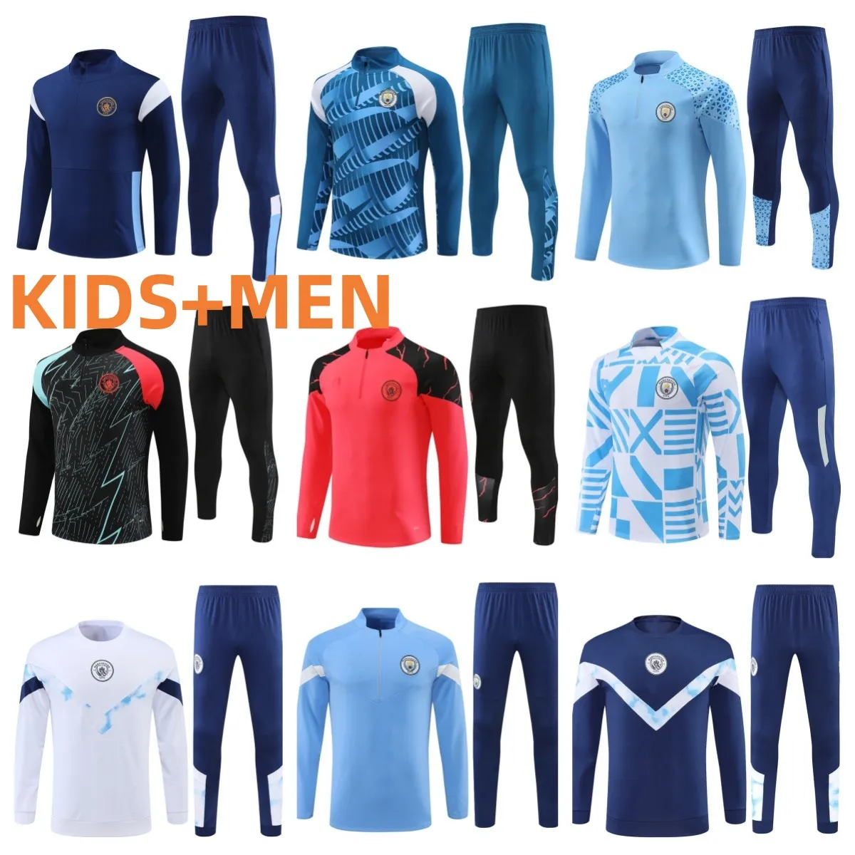 Football Survetement Man City 2019 Veste De Survêtement En Tissu