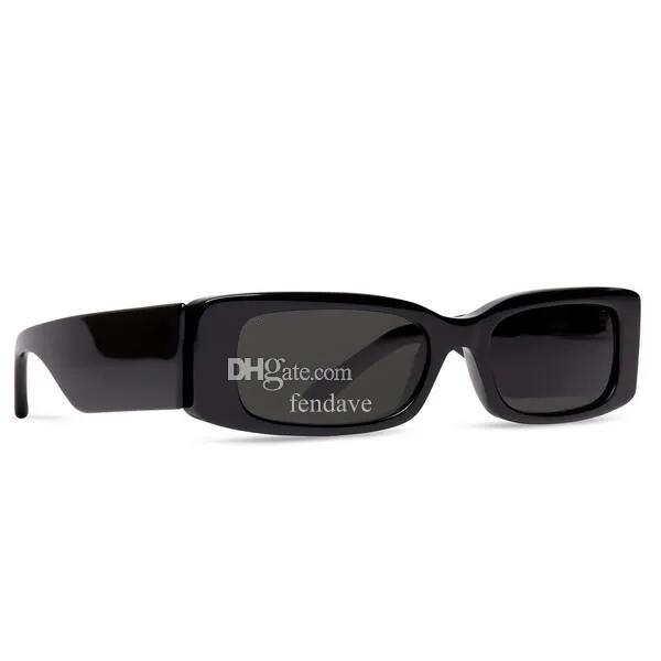 5A -glasögon BB0260S Paris Max Rectangle Eyewear Discount Designer Solglasögon för män Kvinnor 100% UVA/UVB med glasögon Bag Box Fendave