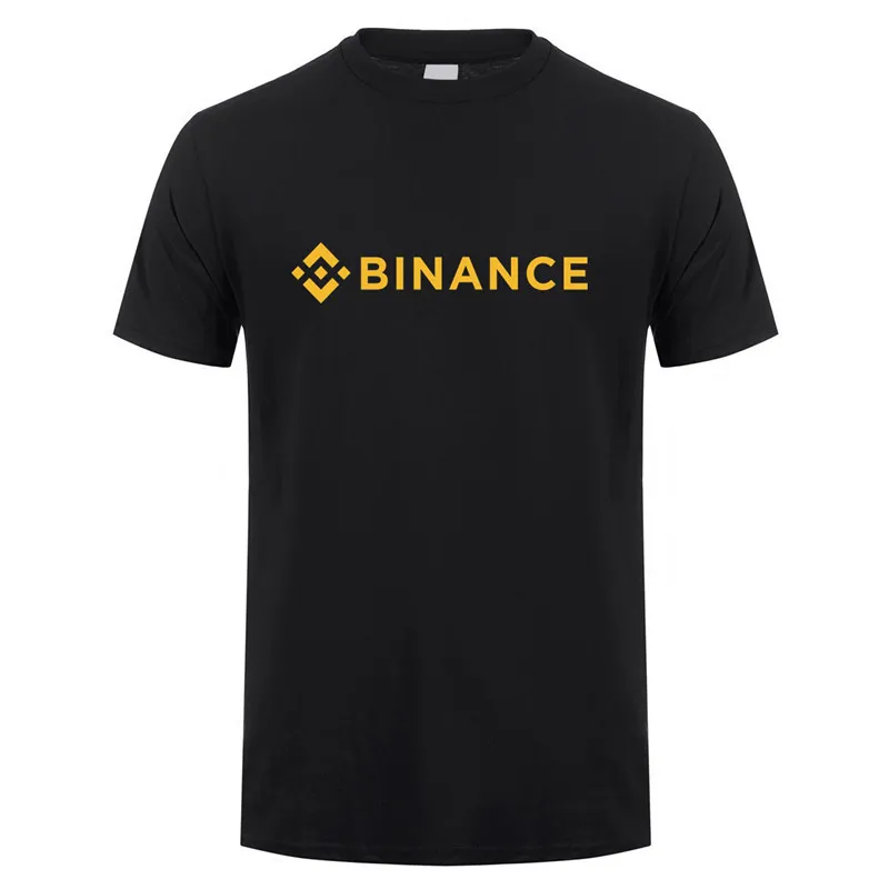 Mens TShirts Binance T Shirt Crypto Men Casual Tees Cotton Short Sleeve Cool Tops Tshirt OZ421 230407