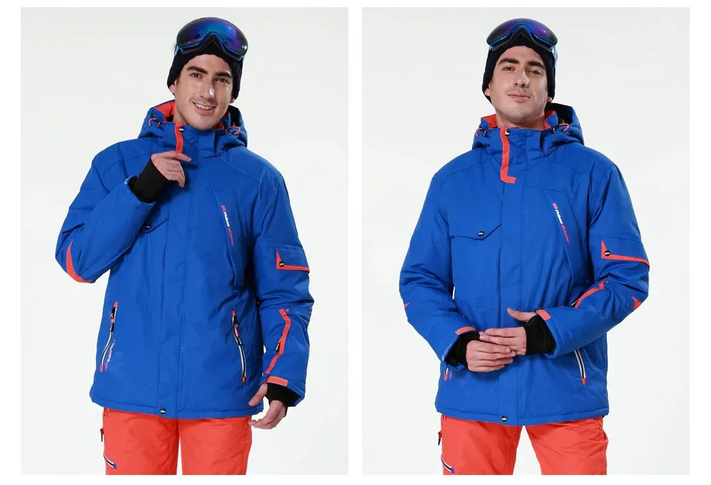 mens slim ski jacket