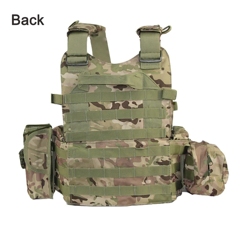 Airsoft Militaire Gilet Tactique Molle Pochette De Magazines Multicam Corps  Armure Plaque Transporteur Munitions Poitrine Plate Forme Assaut Chasse  Combat Gear Du 37,86 €