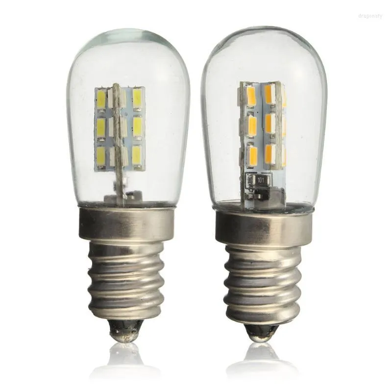 Led Bulb Fridge Energy Saving Refrigerator Light Bulbs 2W 220 110 Freezer Smart E12 24LED