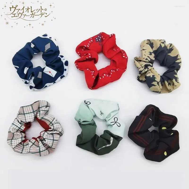 Party Supplies Anime Violet Evergarden Cattleya Baudelaire Gilbert Head Rope Cosplay Women Mori Girls Headwear Hair Accessories Ring Gift