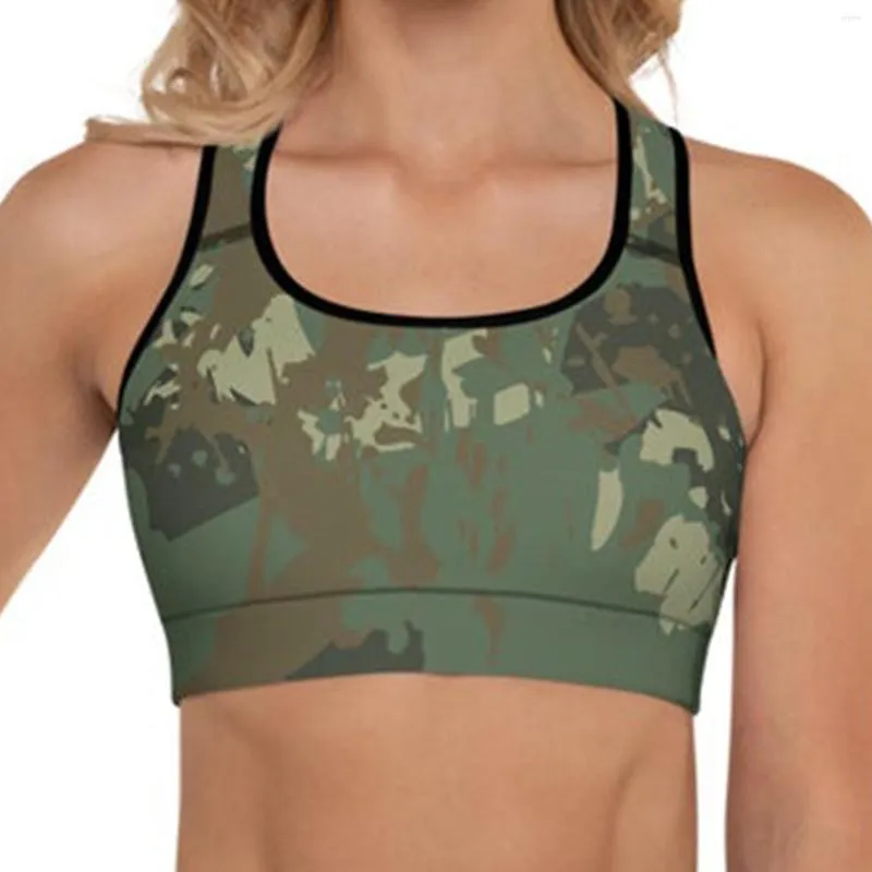 Damestanks 2023 Zomer Women Blouse Sports groene sexy tank Vest Activewear print workout yoga shirt tops debardeur femme