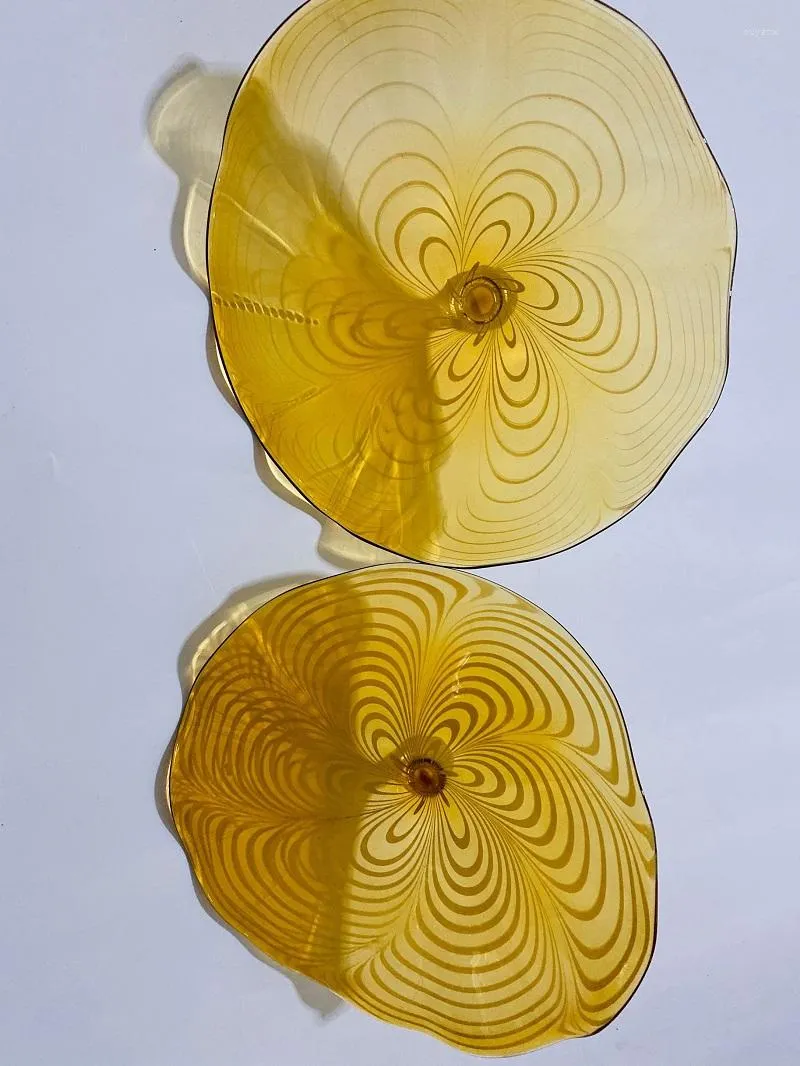 Lâmpadas de parede lâmpadas elegantes lâmpadas de vidro leve decoração de arte soprada Modernas de placas decorativas