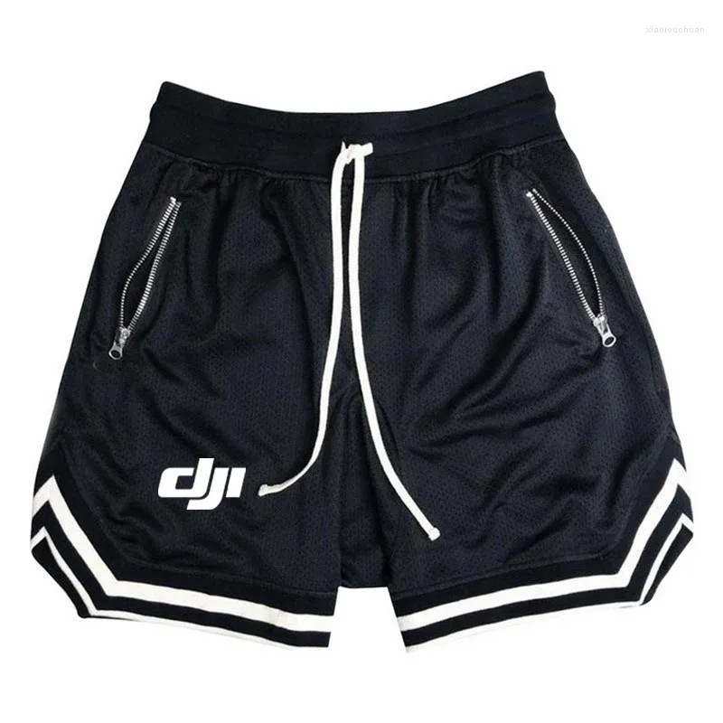 Herren-Shorts, Dji-Profi-Piloten, bedruckt, Sommer-Lauf-Fitness-Trend-Hosen.