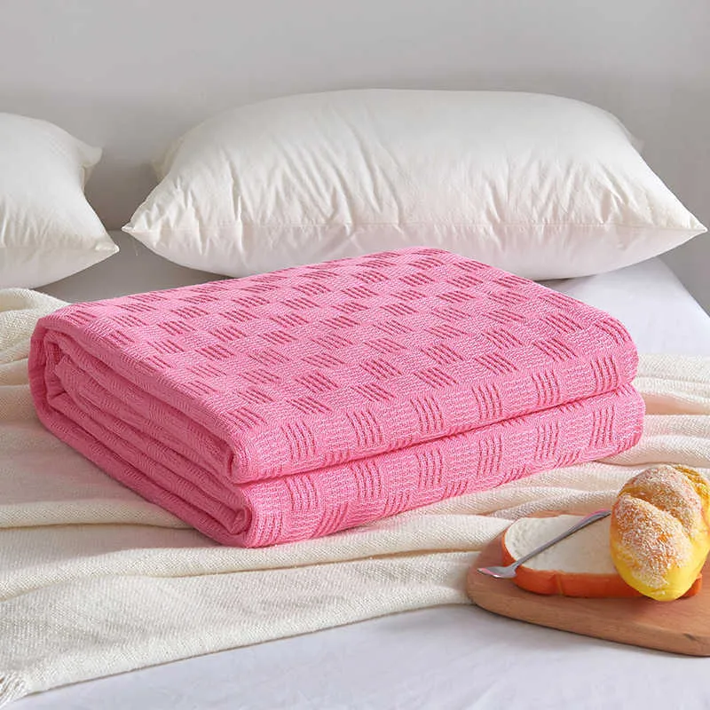 Dekens huishouden sprei op de bedbank deksel zomer koel deken beddengoed plaid buiten dekbed lichtgewicht en warm w0408