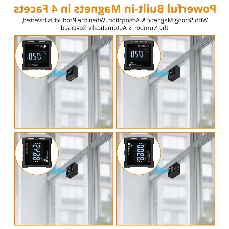 Wholesale Digital Laser Rangefinders Level Box Protractor Angle Finder