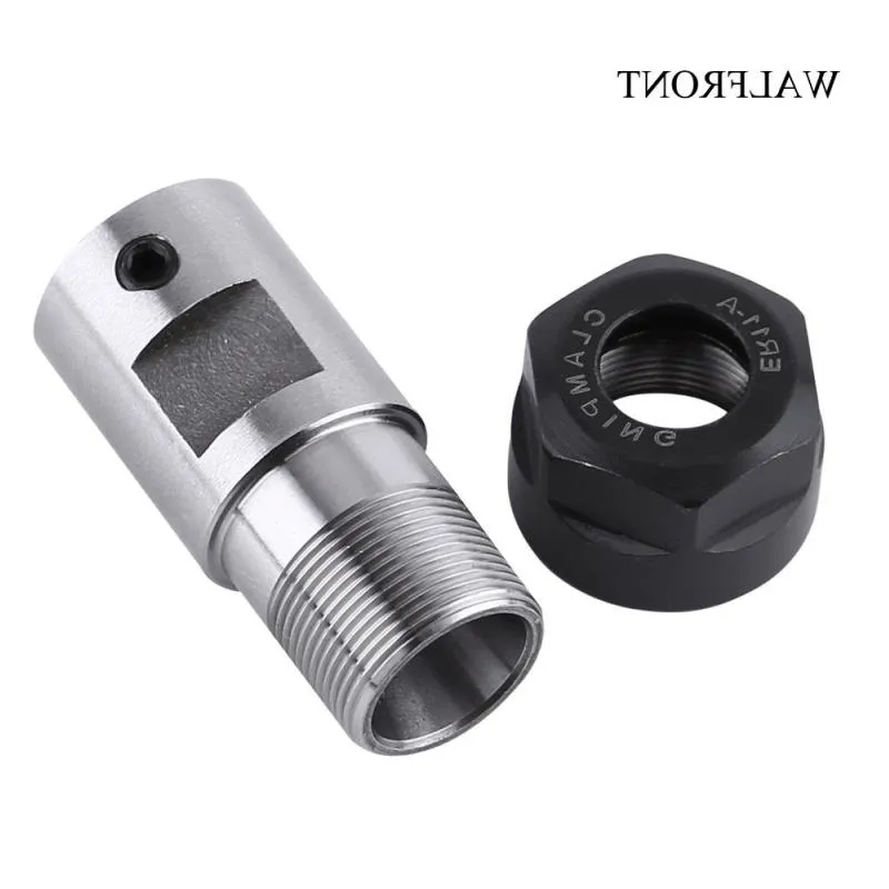 Envío gratuito 10 unids ER11 Collet Chuck Motor Eje Extensión Varilla Husillo Collet Torno Herramientas Titular Interior 8 MM Para Fresado CNC Aburrido Grind Vvmg