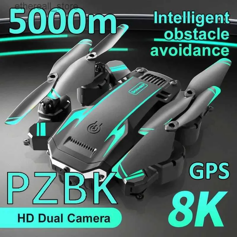 Droni PZBK G6 Drone 8K 5G GPS Professionale HD Fotografia aerea Fotocamera WIFI Evitamento ostacoli Elicottero RC FPV Quadcopter Giocattolo Regali Q231108
