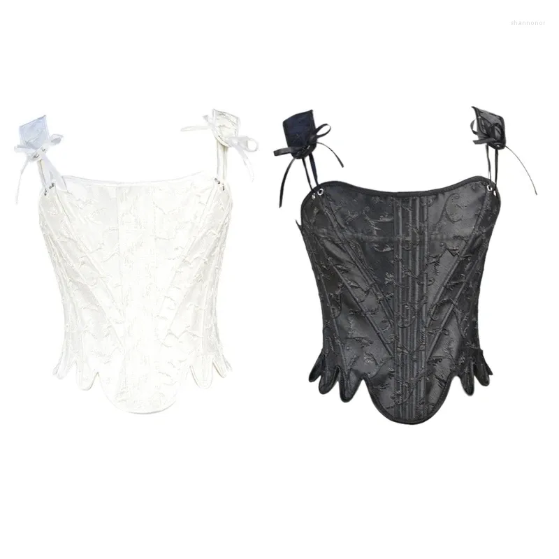 Ceintures sexy sous-abus de taille corset entraîneur femme à lacets à lacets bustier tops baisse