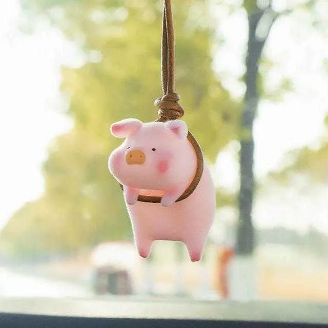 Décorations Mignon Balançoire Pendentif Rétroviseur Ornements Gypse Canard  De Voiture Décoration Intérieure Accessoires Cadeau Danniversaire AA230407  Du 12,11 €