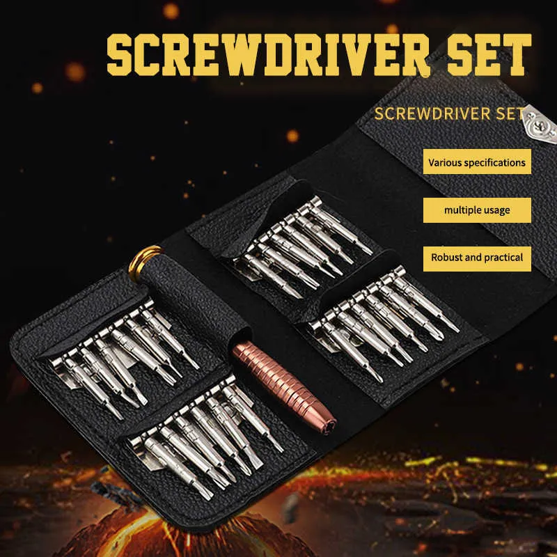 in MultiCross Screwdriver Set Combination Mobile Phone Notebook Disassemble Repair Kit