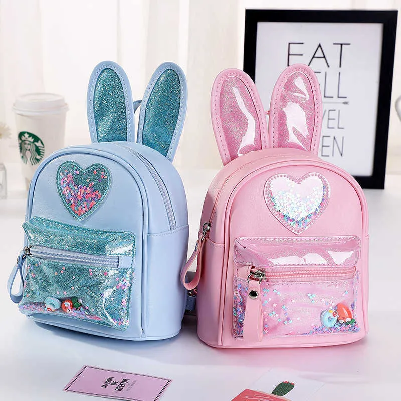 Princess Leather Backpack For Girls Small Purse Childrens Book
