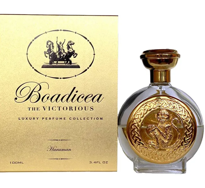 Boadicea The Victorious Fragrance Hanuman Golden Aries 승리 용 Valiant Aurica 100ml British Royal 향수 긴 지속적인 냄새 자연 스프레이