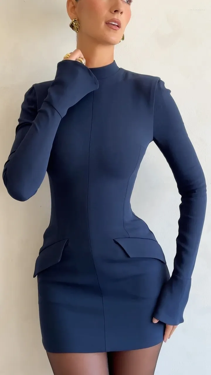 green emerald velvet dress MINTLIMIT Women Sheath Dress 3/4 Sleeve Bow Neck Wear to Work Pencil Dresses  Blue at Amazon Women's Clothing store main image 1