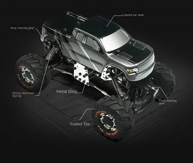 HBX Haiboxing 1/24 Electric RC Off Road Mobil Rc Climbing With 4WD, Metal  Pig Cage, And Rock Climber Capability Model 2098B 231108 From Xianstore07,  $116.27