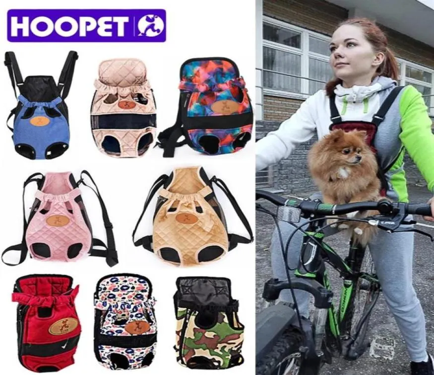 Przewoźnik dla psów Pet Pies Nosidełka Plecak Mesh Outdoor Travel Produkty oddychające rączka torby Małe koty 215I6118678