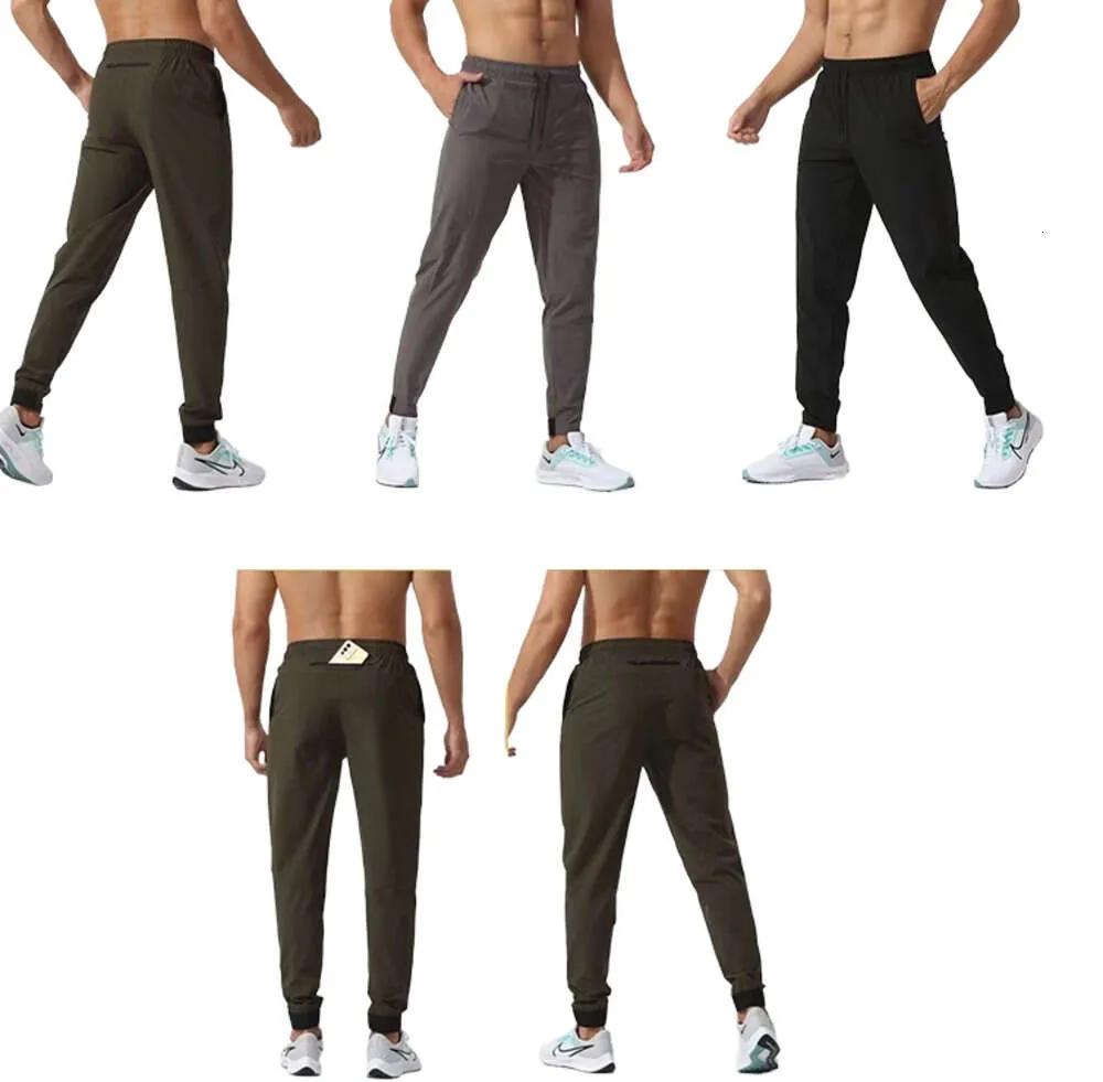 Luu Womens Men's Jogger long Pants Sport Yoga Outfitクイックドライドローストリングジムポケットスウェットパンツズボンメンズカジュアルエラスティックウエストフィットネスレギンス吸収剤