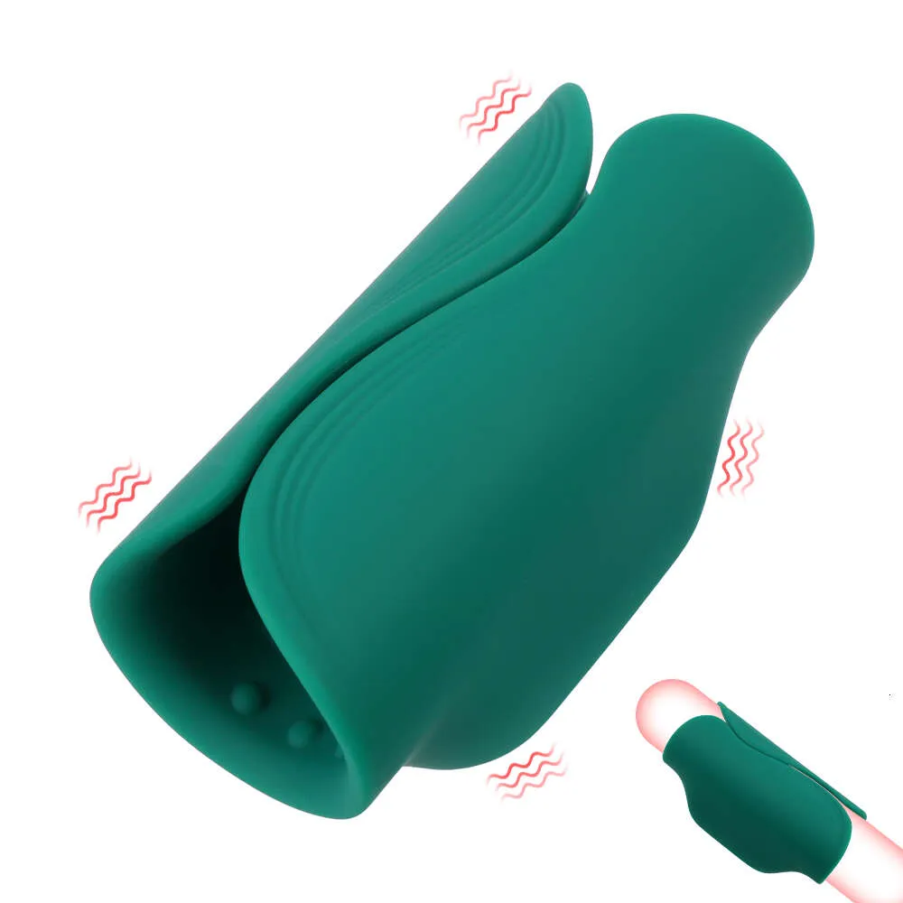 Masturbateur taille libre pour homme, vibrateur à pointes, 18 anneaux d'agrandissement, ventouse de gland, exercice médical, jouets sexuels pour adultes