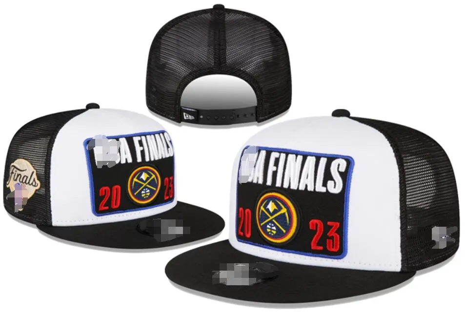 Denvers Nuggets Ball Caps 2022-2023-24 unisex baseball cap snapback hoed Finals Champions Locker Room 9FIFTY zonnehoed borduurwerk lente zomer cap groothandel mutsen a6