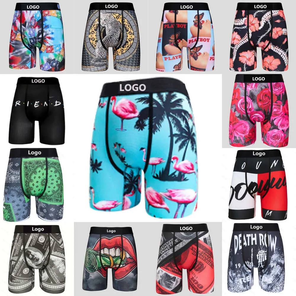 Brand Mens Shorts Designer Clothing Cotton Boxers Underwear Sexy Underpants Printed Soft Breathable Short Pants With Package