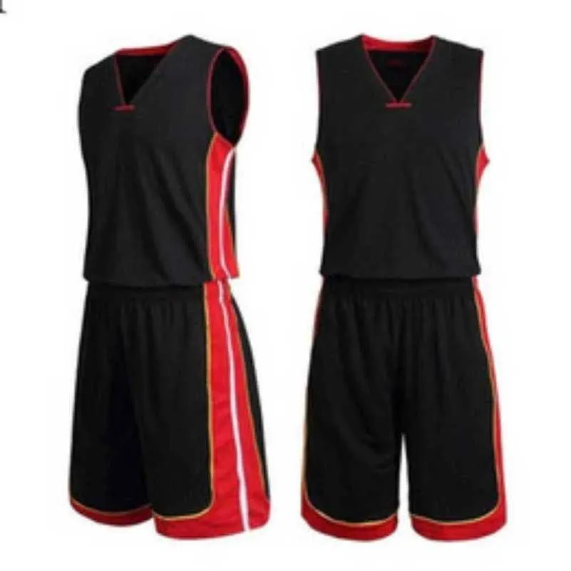 Maglia da basket da uomo Camicie da strada a maniche corte a righe Camicia sportiva nera bianca blu UBX26Z3001