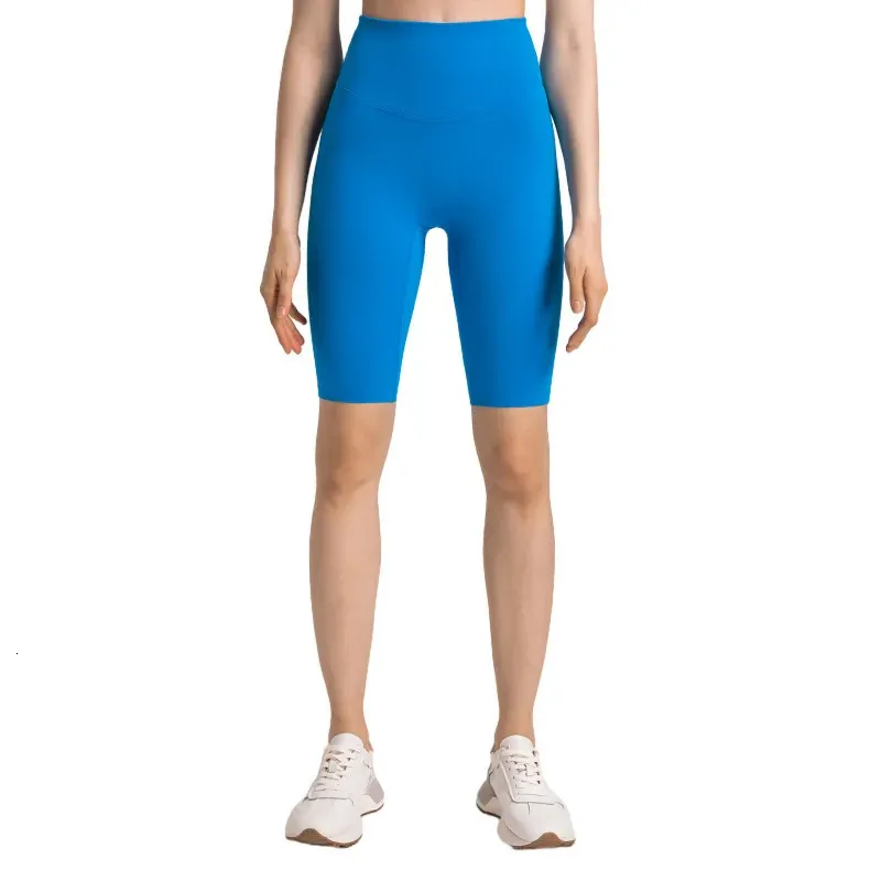 Damen-Hosen-Caprihose, kein unangenehmer Faden, Anti-Curling, hohe Taille, Bauch- und Hüftlifting, Yoga-Hose, elastische Hautpflege, Sport-Caprihose für Frauen, 231108