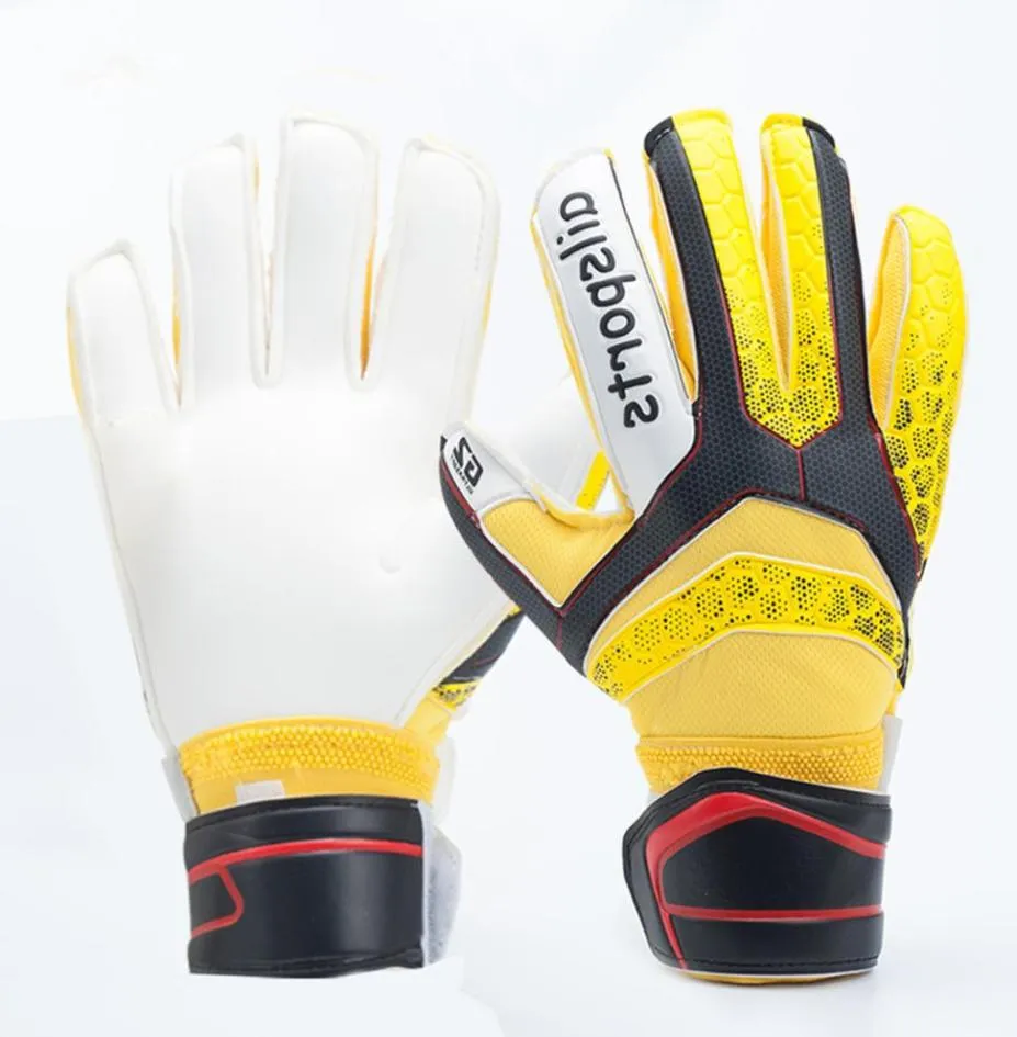 Varumärkesprofessionella målvakthandskar för män Kids Målvakthandskar Multifärger Fingerskydd Tjockad Latex Soccer Gloves 8652464