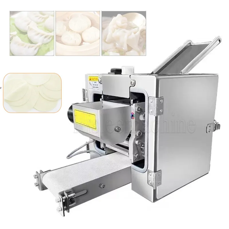 Macchina automatica per sfogliatrice a rulli per pasta in acciaio inossidabile Macchina per fare pasta con taglierina per noodle in pelle per gnocchi elettrici