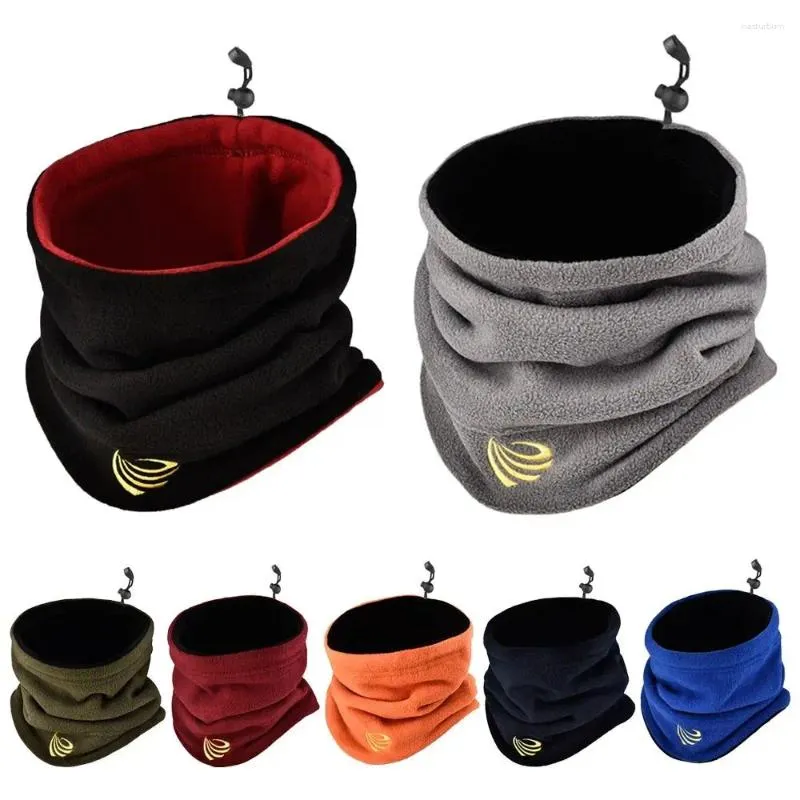 Scarves Winter Snowboard Face Cover Cold-proof Collar Ski Tube Scarf Half Mask Fleece Neck Gaiter