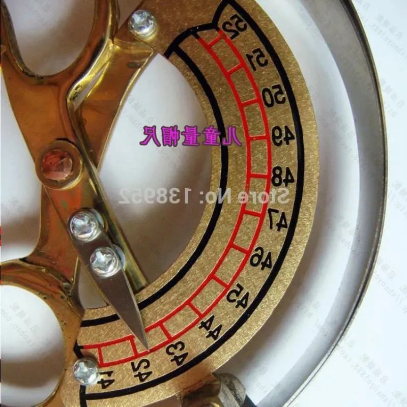 Hat Measuring Scissor Type Ring, Stainless Steel Scissor Type Ruler Hat