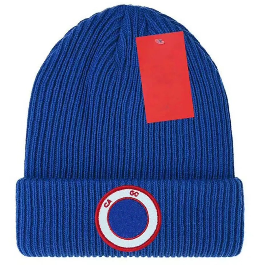 Designer Unisex Goose Beanie Skull Hat Fashionable Canada Winter Hand Cap With Thermal Knit And Plaid Pattern From So fashion kl 19.16 DHgate.Com