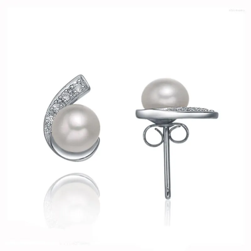 Stud Earrings Sinya 925 Sterling Silver Earring With Grade Freshwater Pearl Classic Style Fine Jewelry For Women Christmas Gift