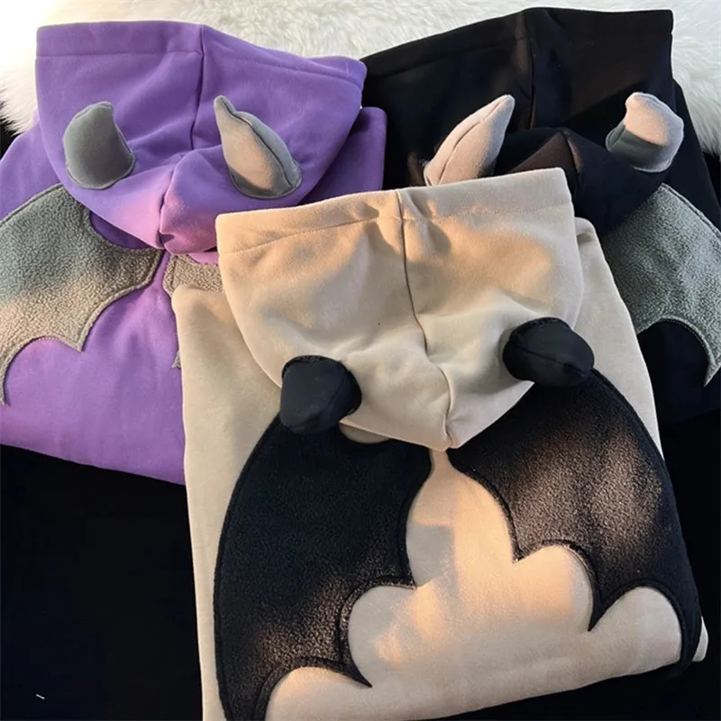 Felpa con shop corna viola