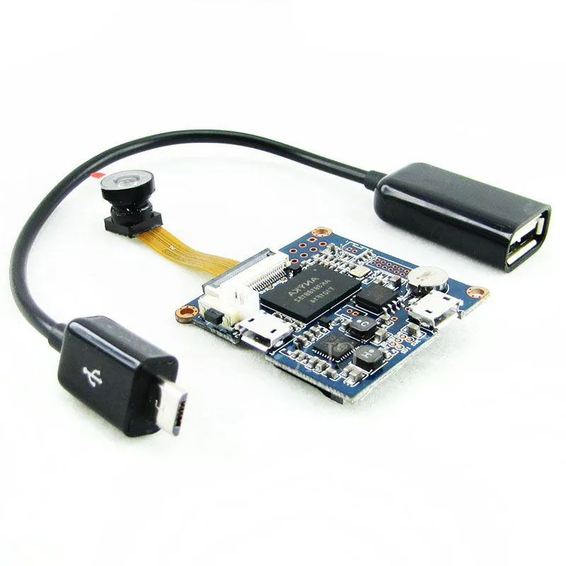 Freeshipping BPI-D1 Banana PI D1 Telecamera IP open source con obiettivo grandangolare BPI D1Smart Home Control Device spedizione gratuita Atiev