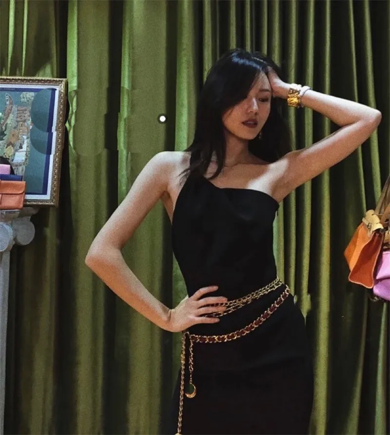 diana penty cocktail dress in black bodycon – Rocky Star NO.297 Women's Fringe Ruffle outwear Size:1Y/2Y