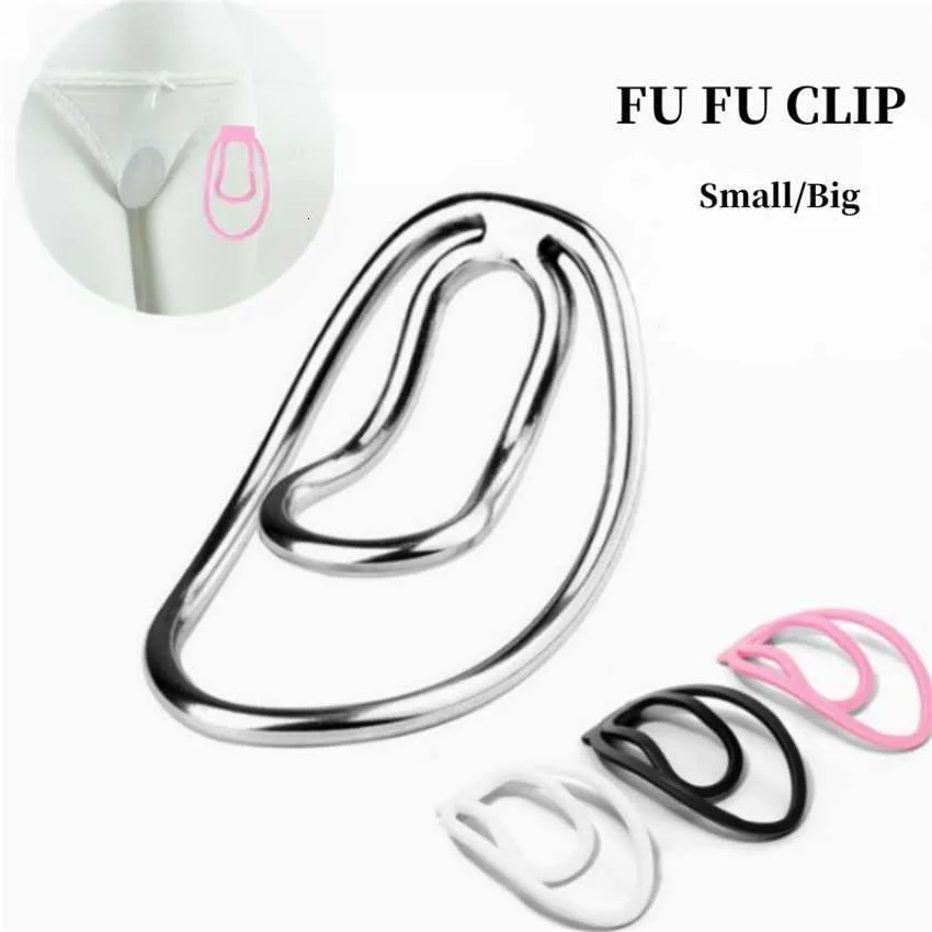 Sex Toy Massager Sissy Fufu Clip Upgrade Panty Chastity Device