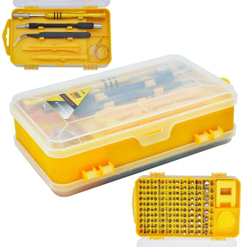 Freeshipping 108Pcs/lot Screwdriver Sets Multi-function Computer Repair Tools Essential Tools Digital Mobile Phone Repair Xgxok