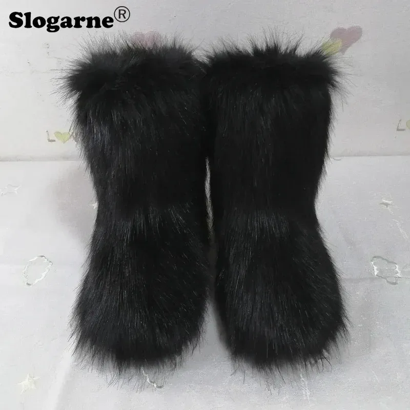 Fox fur deals shoes